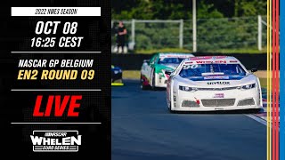 LIVE EuroNASCAR 2 Round 09  NASCAR GP BELGIUM 2022 [upl. by Atiraj]