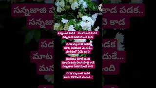 Sannajaji padaga song telugusongs plzsubscribe telugulyrics viralshorttrandingsong fromkuwait [upl. by Adnalohs]