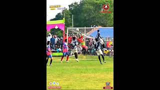 BEST GOALKEEPER SAVE  football footballskills goalkeepersaves sports shorts short santali [upl. by Notsud]