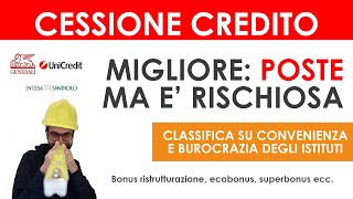 Quali BONUS permettono di usare la CESSIONE DEL CREDITO e lo SCONTO IN FATTURA [upl. by Eduardo]