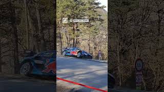 Race car crashes into signs at Monte Carlo 😲🏎️ 🎥 Viralhog [upl. by Fotzsyzrk]