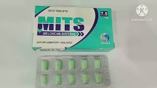 Mits 75mg Tablet Uses in UrduMits 15mg Tablet UsesMits Tablet 75mg  Meloxicam Mits Tablet Uses [upl. by Aniaj]