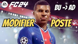 FC 24 TUTO  Comment CHANGER LE POSTE DUN JOUEUR et jouer avec [upl. by Dumas]