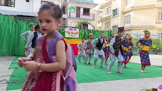 Basai paryo aaja Rati by Grade 3 [upl. by Body]