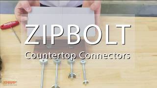 ZIPBOLT Countertop Connectors [upl. by Ragen233]