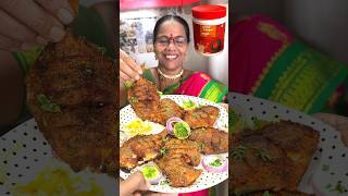 Paplet Fry trending 1mintrecipe streetfood homemade viral foodierecipefood Pomfret seafood [upl. by Nepets991]