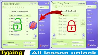 Typing master 11 unlock all lessonstyping master 11 registration keytyping speed kaise badhaye [upl. by Vigor]