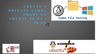 Ubuntu 16041804 Create A Private Samba Share On Ubuntu and share folder on Windows PC [upl. by Izy872]