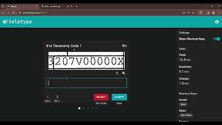 Teletype Data Entry [upl. by Bechler306]