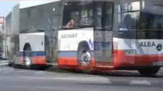 Convoy Movie 1978 music With Bus  Alba Volán Ikarus Szfv [upl. by Nosreip]