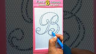 How to write the letter b✍️ english alphabet writing✍️🌟 shorts calligraphy aajkiraat [upl. by Lattonia452]