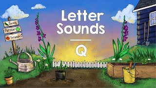 Letter Sounds  Q  The Good and the Beautiful [upl. by Eesdnil]