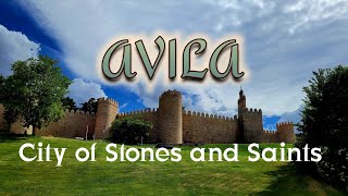 Avila  Spain  Walking Tour [upl. by Inalaehon356]