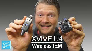 Xvive U4 Wireless In Ear Monitor System  Review [upl. by Eelydnarb861]