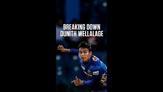 The art of Dunith Wellalage 🪄  Star Performer of Sri Lanka [upl. by Dallas]