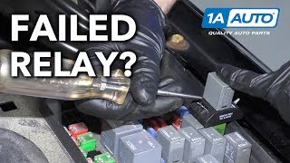 How to Diagnose a Failed Relay In Your Car Truck or SUV [upl. by Yrotciv]