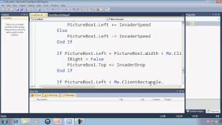 Visual Basic Express 2010 Tutorial 36 Invading Earth  EZInvaders Part 5 Game [upl. by Fronniah829]