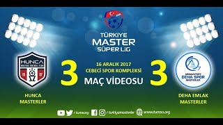 HUNCA MASTERLER – DEHA EMLAK MASTERLER MAÇI [upl. by Odarbil595]