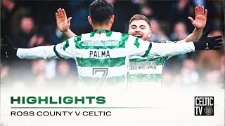 Match Highlights  Ross County 03 Celtic  Turnbull Palma amp Forrest sink Staggies [upl. by Comfort836]