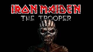 Iron Maiden  The Trooper Solo Backing Track [upl. by Rickey]