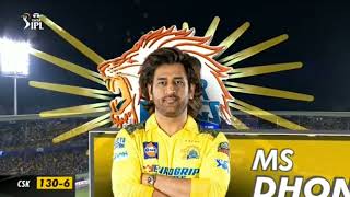 MS Dhoni batting 2024 csk 37 runs 16 boll [upl. by Perdita]