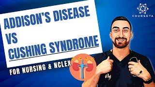 Addisons Disease vs Cushings Syndrome  Nursing NCLEX [upl. by Parsaye]