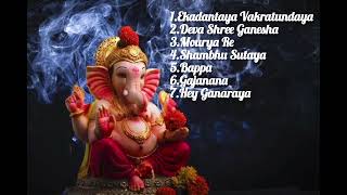 Ganpati Songs Bollywood Ganpati Hits  Ekadantaya Vakratundaya  Deva Shree Ganesha [upl. by Gilberta886]