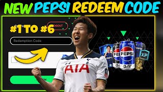 HOW AND WHERE TO GET NEW PEPSI REDEEM CODES CODIGOS BLASS KODE INI IN EA FC FIFA MOBILE 24 25 [upl. by Doner]