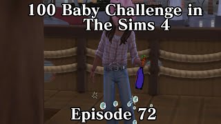 100 Baby Challenge in The Sims 4 Episode 72 [upl. by Pepillo]