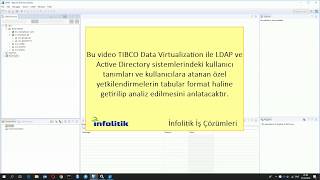 TIBCO Data Virtualization ile LDAPAD Kullanıcıların Güvenlik Analizleri [upl. by Deehan435]