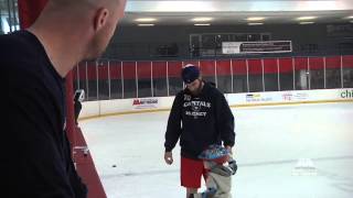 Snapshots Ben Holtby Learns to Skate 111214 [upl. by Mechelle604]