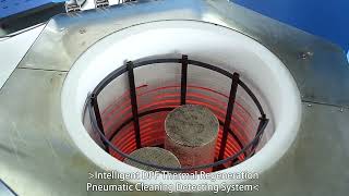 DPF thermal regeneration system dpf thermal cleaner [upl. by Airod]