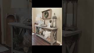 DecorLove the wall in 2024 ♥️♥️ Accent wall entryway  Farmhouse Entryway wall decor ideas ♥️ [upl. by Eednil618]