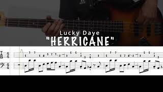 Lucky Daye  HERicane  Bass Cover  Tabs  Score  lyrics [upl. by Ephrayim871]