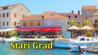 Stari Grad Hvar Island Croatia  4K [upl. by Ro]