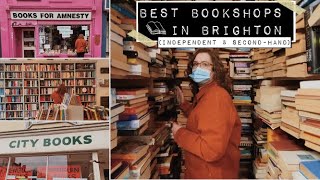 The best independentsecondhand bookshops in Brighton amp Book Haul [upl. by Llevra]