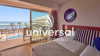 Universal Hotel Neptuno the renewed Playa de Palma experience [upl. by Esyla]