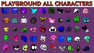 FNF Character Test  Gameplay VS My Playground  ALL Characters Test [upl. by Greenwell]