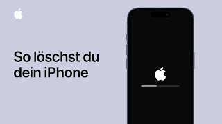 So löschst du dein iPhone  Apple Support [upl. by Marcus492]