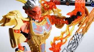 Tahu Uniter of Fire  LEGO Bionicle Review 71308 [upl. by Dinesh]