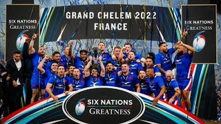 TOUS LES ESSAIS DU XV DE FRANCE DANS LE TOURNOIS DES 6 NATIONS 2022 💙🤍❤️ [upl. by Sane]