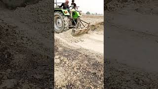 Tractor land leveling machine viral trending shorts youtubeshorts tractor [upl. by Ikcim]