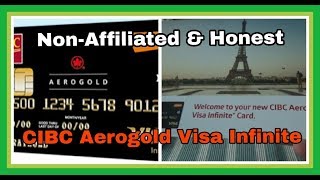 NonAffiliated  CIBC Aerogold Visa Infinite Credit Card Unboxing amp Review [upl. by Sateia478]