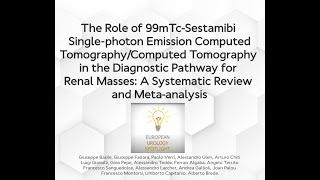 SPOTLIGHT Video  Role of 99mTcSestamibi SPECTCT for renal masses [upl. by Eitsrik490]