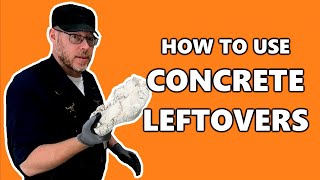 What To Do With Leftover Concrete [upl. by Anaiuq681]