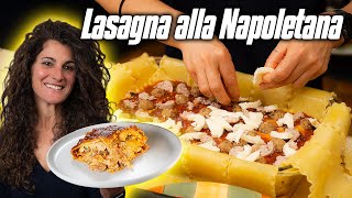 How to Make the EPIC Lasagna alla Napoletana  SouthernStyle Lasagna [upl. by Haleeuqa]