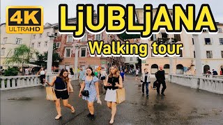 Ljubljana  Slovenia  walking tour 2024 [upl. by Suzy]