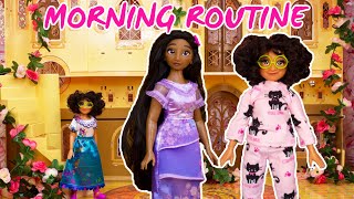 DISNEY ENCANTO Mirabels Morning Routine VS Isabellas Morning Routine [upl. by Florry111]