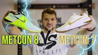 Metcon 8 VS 7 Which Is Better Honest Review [upl. by Anisor840]