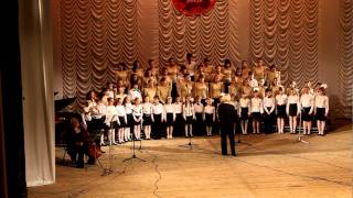 School Hymn  Tchaikovsky National Academy of Music  Kiev 2011 [upl. by Eniliuqcaj]